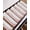 Pink, variant on Green Gold Marble Stair Treads for Wooden Steps Indoor Runner Rug Carpet, Modern Abstract Marble Crack Texture 7 Pieces Peel and Stick Staircase Step Treads Covers Washable Throw Door Mats, 30"x8"