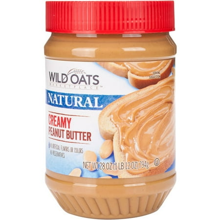 Wild Oats Marketplace Creamy Peanut Butter, 28 oz