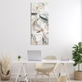 thumbnail image 2 of Stupell Industries Neutral Tone Spring Blooms Canvas Wall Art design by Hannah Dawson, 48 x 20, 2 of 7