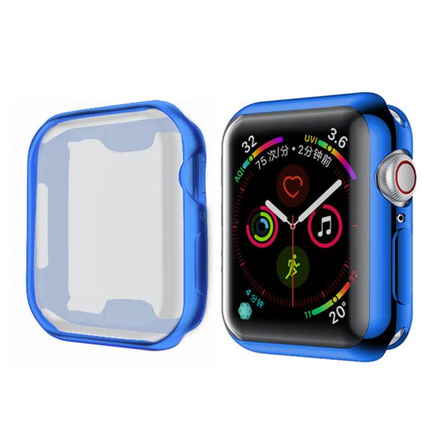 Funda Delgada De TPU Para Apple Watch Series 7 6 Se Caso 41 Mm 45 40 44 Protectora Para IWatch 5 4 3 2 42 38