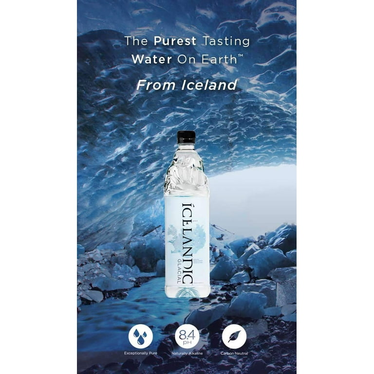 Icelandic Glacial premium water launches in glass bottles