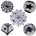 thumbnail image 5 of Halloween Tablecloth Table Cover  Black Spider-Web Lace Tablecloth For Halloween Kitchen Party Decor, 5 of 5