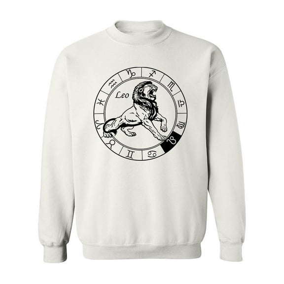 Zodiac Sign-leo Sweatshirt Men -Image by Shutterstock, Male Large