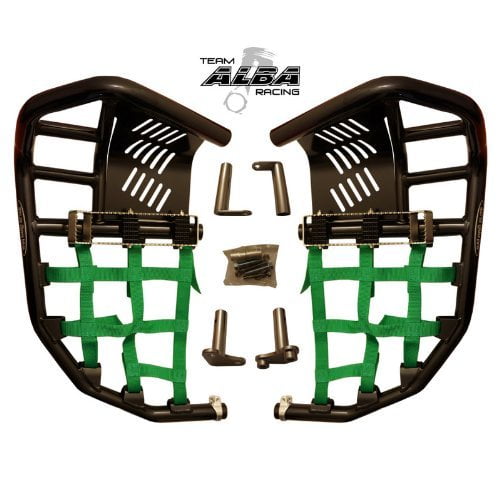 Compatible avec Yamaha Raptor 700, Barres Nerf Raptor 700R avec Filets Verts