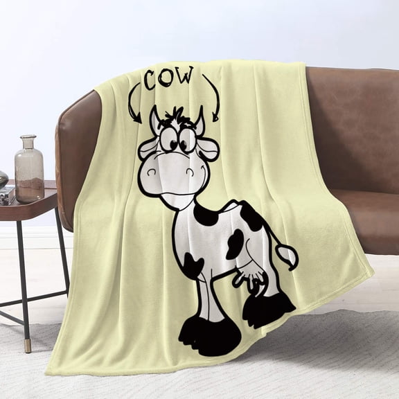 Unique Print Blanket Throw Comfortable Warm Velet Plush Fluffy Throw Blanket Perfect Gift for Couch Sofa or Bed 50"(Width) x 80"(Length)