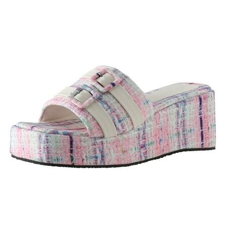 

Sandals Women Wedge Comfort Shoes Thick Soled Linen Slippers Fashion Wedge Thick Soled Outdoor Beach Slippers Womens Shoes Slip On Casual