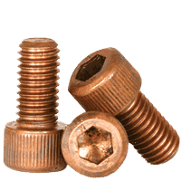 

Socket Head Cap Screws | Silicon Bronze Material | Thread Diameter: #10-24 x Length: 1 (Carton Size: 100) Coarse Thread | Fully Threaded