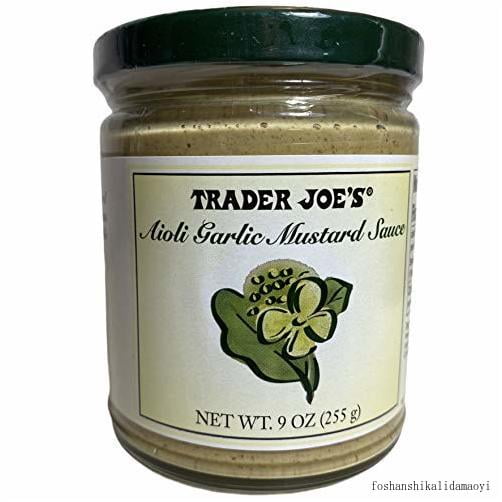 Trader Joe's Aioli Garlic Mustard Sauce (Pack Of 3)