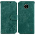 thumbnail image 2 of Compatible with Nokia C20/ C10 Embossed Cute Tiger Flip Folio Wallet Case Card Pocket Holder Cover, 2 of 5