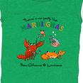 thumbnail image 4 of Inktastic There's No Party Like Mardi Gras With Partying Seafood Boys or Girls Baby Bodysuit, 4 of 5