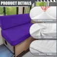 thumbnail image 6 of Yuyamidu Purple RV Dinette Cushion Covers Replacement Camper Cushions Cover Fashion RV Couch Covers Washable Camper Dinette Seat Covers for RV Camper, 6 of 7