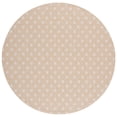 thumbnail image 2 of Safavieh Terrace Kelleh Geometric Indoor/Outdoor Area Rug, Beige/Ivory, 6'7" x 6'7" Round, 2 of 15