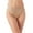 Roebuck, variant on Women's Nearly Nothing Hi Waist Thong Panty, Peppercorn, X-Large