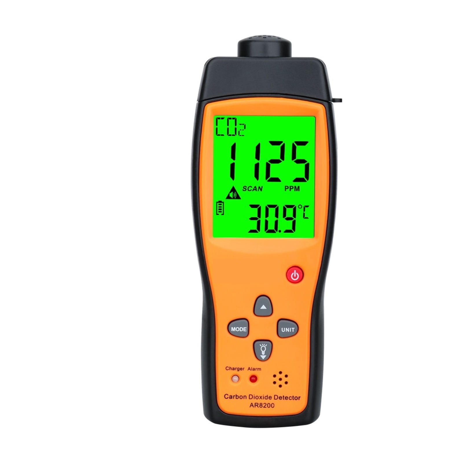 Professional Gas Analyzer CO2 Meter Monitor Gas Detector Carbon Dioxide Detector Indoor Air Quality Monitor CO2 Tester AR8200