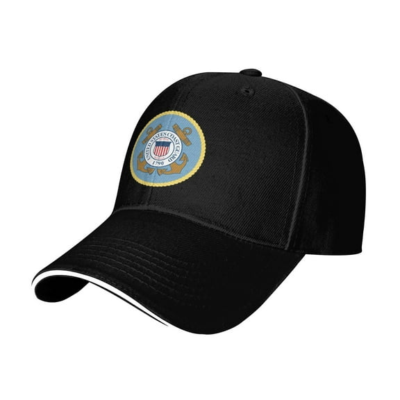 US Coast Guard Baseball Cap Adjustable Sandwich Fashion Caps for Men Women Classic Casquette Hat