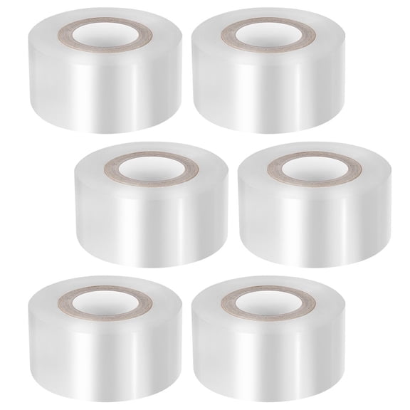 Grafting Tape for Plants Self Adhesive PE Transparent Film for Grafting 6 Rolls