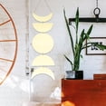 thumbnail image 4 of Shisuyan Moon Phase Mirror Golden 1Set 32.3X7.9X0.08In Space Atmosphere Creation, 4 of 8
