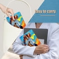 thumbnail image 6 of Spiral Notebook,College Ruled Journal,8.26" x 5.71" 50 Sheets/100 Pages,2 Pack - Abstract Pop Art Illustration of Zebra, 6 of 7