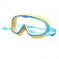 thumbnail image 4 of Gafas de natación para niños perfecl A prueba de fugas Azul amarillo, 4 of 8