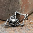thumbnail image 4 of ZMY Home Stainless Steel Necklace - Spider Skull Pendant Gothic Jewelry, 4 of 5