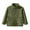 Style B, variant on Kids Fleece Jacket Boys Girls Full Zip Stand Collar Solid Coat Fall Winter Coat Outerwear with Pockets, 4-14 Years