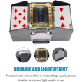 thumbnail image 3 of HELIAHO Automatic Card Shuffler, Electric Shuffling Machine Battery Operated Playing Card Shuffler Card Shuffler Electronic for Poker, Rummy, Etc Poker Card Shuffler CJ911-95475, 3 of 7