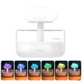 thumbnail image 1 of Rain Cloud Humidifier Water Drip 7 Changing Colors LED Light Auto Shut-Off 2 Modes 200ml Aromatherapy Essential Oils Diffuser Cloud Humidifier Rain Drop for Sleeping Relaxing Mood, 1 of 9