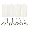 thumbnail image 2 of Replacement Filters Side Brushes Kit for Midea M6 VCR21LDSW Vacuum Cleaner Parts, 2 of 11