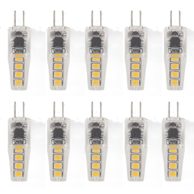 Luminaria, 10 piezas G4 8LED Lámpara de PC Bombilla LED Meticulosamente diseñada