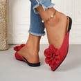 thumbnail image 6 of SBYOJLPB Women's Sandals Fashionable Sandals Casual Mules Spring And Summer Round Toe Flat Sandals Shoes, 6 of 9