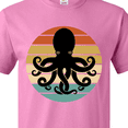 thumbnail image 4 of Inktastic Octopus Retro Vintage Sunset T-Shirt, 4 of 5
