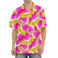 thumbnail image 3 of Camisas hawaianas con estampado completo de frutas y sandía para hombre, camisas casuales de manga corta con botones para playa, camisetas de vacaciones para hombre, 3 of 5
