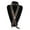 Black Golden, variant on Rhinestone Embellished Tie Hollow Out Tie Men Tie Long Adjustable Hollow Out Exquisite Lightweight Dance Stage Show Performance Necktie