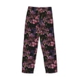 thumbnail image 6 of Balery Orchids Flowers print Men's Pajama Pants,Ultra Lightweight Pjs,Lounge Pant-Medium, 6 of 9