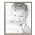 thumbnail image 2 of ArtToFrames 26" x 31" Champagne Pebble Metallic Picture Frame, 26x31 inch Silver Wood Poster Frame (WOM-5258),  Pack, 2 of 7