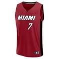 thumbnail image 2 of Youth Fanatics Kel'el Ware Red Miami Heat Fast Break Player Jersey - Statement Edition, 2 of 3