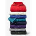 thumbnail image 6 of Woman Within Plus Size Double-Breasted Hooded Fleece Peacoat, 6 of 6