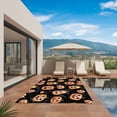 thumbnail image 3 of Halloween Pumpkins Outdoor Rug for Patio/Deck/Porch, Non-Slip Large Area Rug 5 x 7 Ft, Fall Scary Halloween Funny Indoor Outdoor Rugs Washable Area Rugs, Reversible Camping Rug Carpet Runner, 3 of 8
