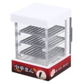 thumbnail image 1 of Miniature Bakery Case Mini Insulated Cabinet Mini Plastic Counter Doll House Scene Model, 1 of 6