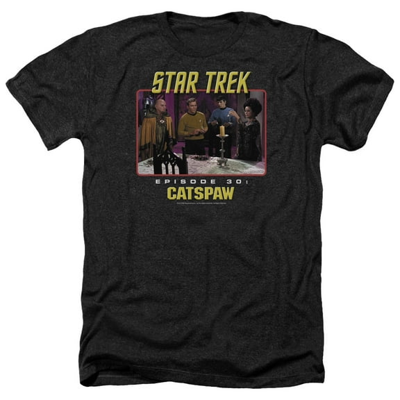 Star Trek Original - Cats Paw - Heather Short Sleeve Shirt - Small