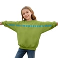 thumbnail image 4 of WhouRiu Boys Girls Letter Print Sweatshirts Kids Unisex Autumn Casual Fashion Crew Neck Pullover, 4 of 6