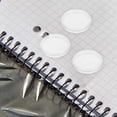 thumbnail image 3 of EeaseCA 44pcs Plastic Book Binding Discs Leaf Binder Binder Rings for DIY Notepads Planners, 3 of 7