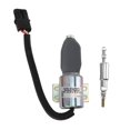 thumbnail image 2 of Fuel Shut Off Shutdown Solenoid Valve 12V 3357411 for Generator Electronic Ignition Controller Anti Interference Accurate Safe Operation, 2 of 5