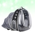 thumbnail image 2 of Shisuyan 1pc Outdoor Pet Cat Backpack Outside Expansion Folding Breathable Mesh Carrier, 2 of 9