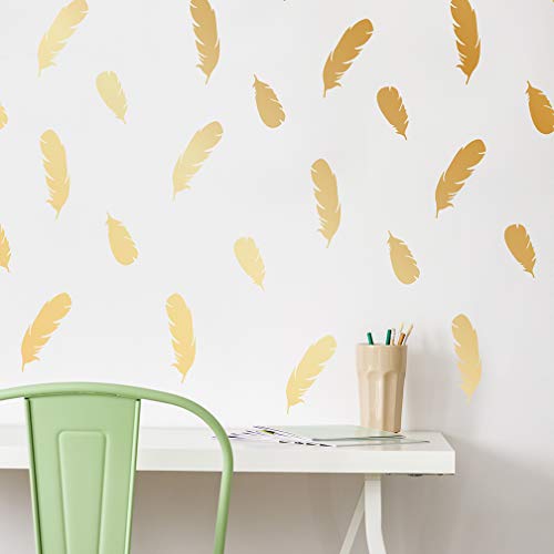 gold decals for walls