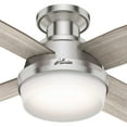 thumbnail image 3 of Hunter Fan Company 50282 Dempsey Ceiling Fan with LED Light and Remote, Grey Oak, 3 of 5