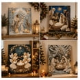 thumbnail image 6 of Nativity Scene Diamond Painting Kit | Jesus Christ Christmas Faith Art Decor, Spiritual Wall Art Decor to Remind Family of Faith and Christmas Miracle, 6 of 6