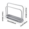 thumbnail image 3 of The Towel Rack Storage Rack and Tray Are Placed in The Kitchen Organizer, 3 of 6