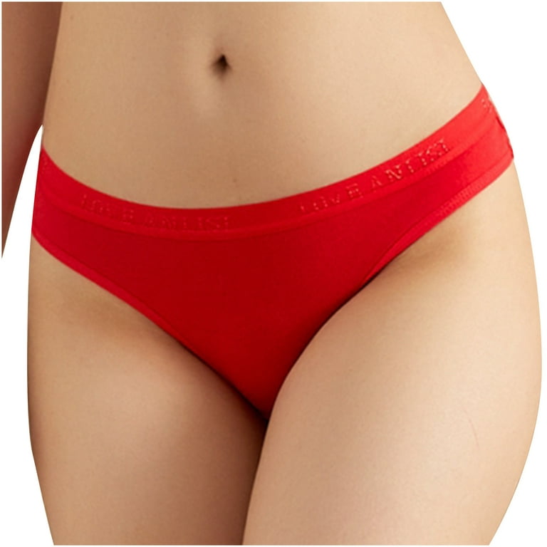Mrat Seamless Lingerie Women's Brief Moisture-Wicking Ladies Lingerie  Thongs Panties Silk Hollow Out Underwear Cotton Briefs High Waisted