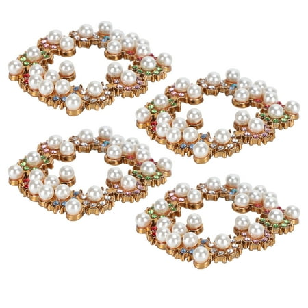 

Pearl Decorations Fashion Shoe Clips Pearl Ornaments For Girlfriend For Hats For Shoes For Women Color Pearl
